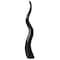 Uniquewise Tall Animal Horn Shape Floor Vase for Entryway Dining or Living Room, Ceramic Black 62 in. QI004040.L - alternate 5